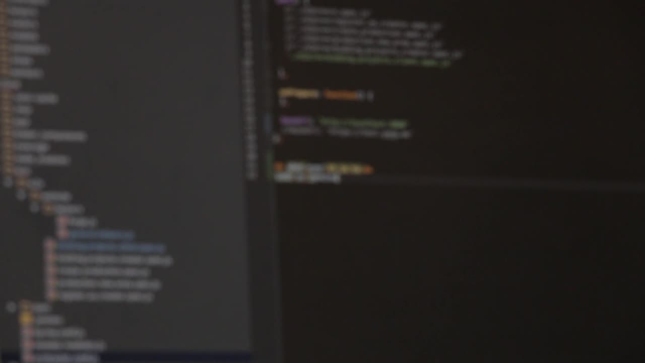 Soft-focus source code on a screen